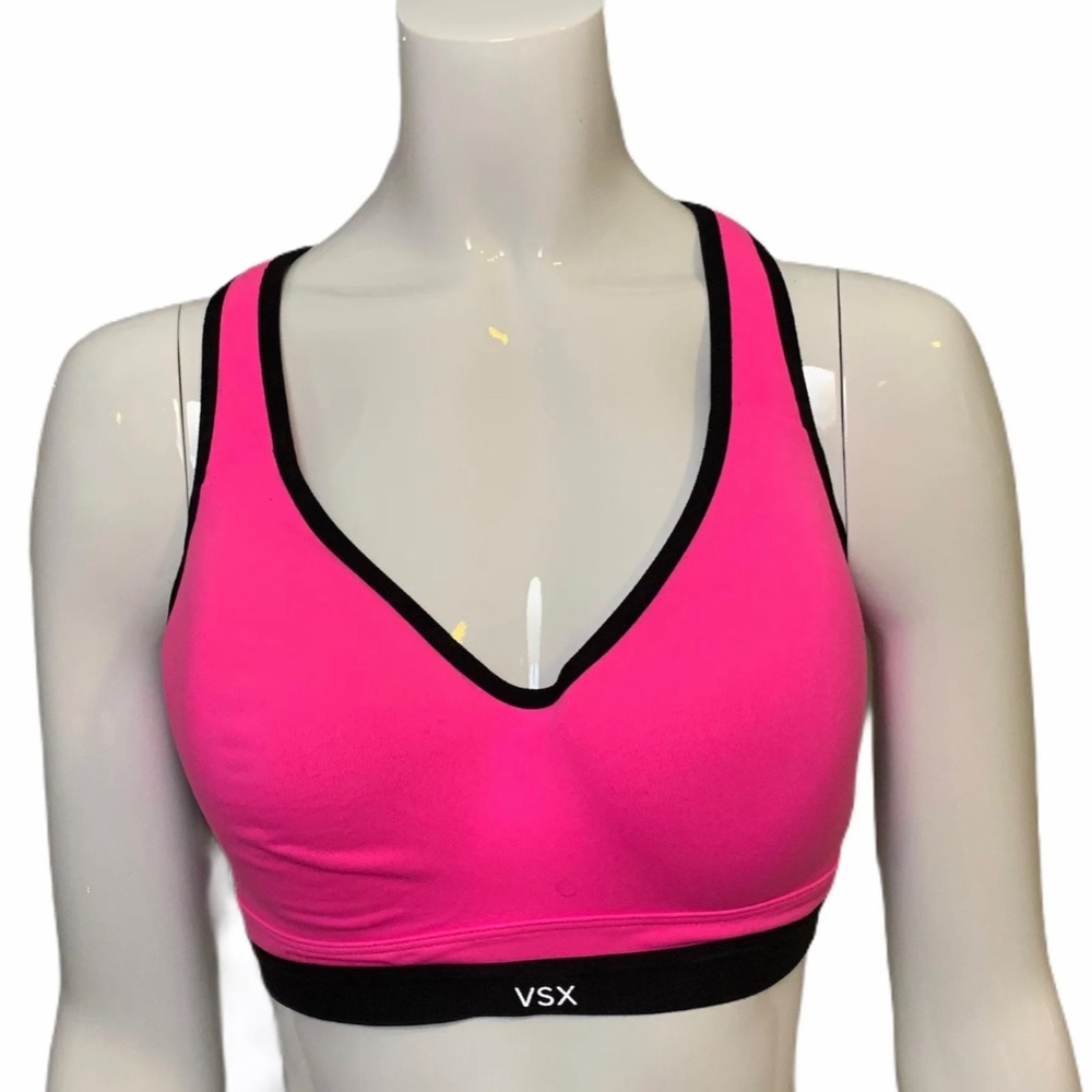 Victoria’s Secret VSX Pink Sport Bra Size 36D.